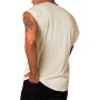 Runcati Camiseta sin mangas para hombre, cuello en V profundo, camiseta para hombre, verano, tiempo libre, playas de arena