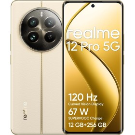 realme Teléfono Móvil 12 Pro 5G 12 + 256GB, Cámara para retratos con teleobjetivo, Sony IMX882 con OIS, Pantalla de visión curva