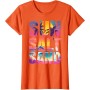 Sal Sol Arena Verano Playa Vibes Familia Vacaciones Retro Divertido Camiseta