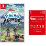 NINTENDO SWITCH LEYENDAS POKEMON: ARCEUS + Nintendo Switch Online - 12 Meses (Código de descarga)