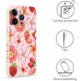 Yoedge Funda para iPhone 13 Verano, Fina Silicona Carcasa con Lindo Playa de Arena Summer Dibujos Cover para Mujer Niñas,