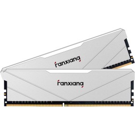 fanxiang Memoria RAM DDR4 16GB(2x8GB) 3200MT/s DDR4 16GB Blanco 288Pin / U-DIMM para Escritorio, Módulo de Memoria XMP 2.0