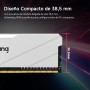 fanxiang Memoria RAM DDR4 16GB(2x8GB) 3200MT/s DDR4 16GB Blanco 288Pin / U-DIMM para Escritorio, Módulo de Memoria XMP 2.0