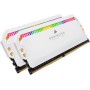 Corsair Dominator Platinum RGB 32GB (2x16GB) DDR4 3200 (PC4-25600) C16 1.35V Kit de Memorias de Alto Rendimiento - Blancas