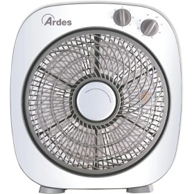 ARDES Ventilador Portátil Refrescante de Suelo o Mesa con 6 Aspas y 3 Niveles de Intensidad y Rotación 360 Grados Ventilador de