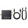 Beigemo 192kHz Convertidor Digital a Analógico, DAC Audio Óptico Coaxial Toslink a Analógico Estéreo L/R y Jack 3.5mm con Cable