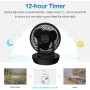 MYCARBON Ventilador Silencioso Ventilador de Mesa con Control Remoto 360° Ventilador de Escritorio con 4 Velocidades Circulación