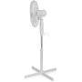 Tristar VE-5899 Ventilador de pie, 40 centímetros, 3 ajustes de velocidad, oscilante, ángulo ajustable 25°, altura ajustable