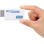 INF Adaptador de Wii a HDMI, Adaptador convertidor de Wii a HDMI 720/1080P HD con Salida de Audio de 3,5 mm, convertidor de Wii
