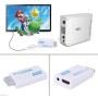 INF Adaptador de Wii a HDMI, Adaptador convertidor de Wii a HDMI 720/1080P HD con Salida de Audio de 3,5 mm, convertidor de Wii