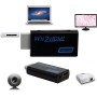 INF Adaptador de Wii a HDMI, Adaptador convertidor de Wii a HDMI 720/1080P HD con Salida de Audio de 3,5 mm, convertidor de Wii