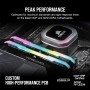 CORSAIR Vengeance RGB Pro SL 16GB (2x8GB) DDR4 3200 (PC4-25600) C16 Módulos de Memoria de Alto Rendimiento – Negro