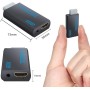 INF Adaptador de Wii a HDMI, Adaptador convertidor de Wii a HDMI 720/1080P HD con Salida de Audio de 3,5 mm, convertidor de Wii
