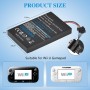 Pickle Power 6600mah Batería de Reemplazo para Nintendo Wii U Gamepad WUP - 012 WUP - 010