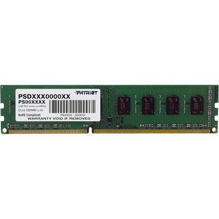 Patriot Memory Serie Signature Memoria RAM DDR3 1600 MHz PC3-12800 4GB (1x4GB) C11 - PSD34G160081