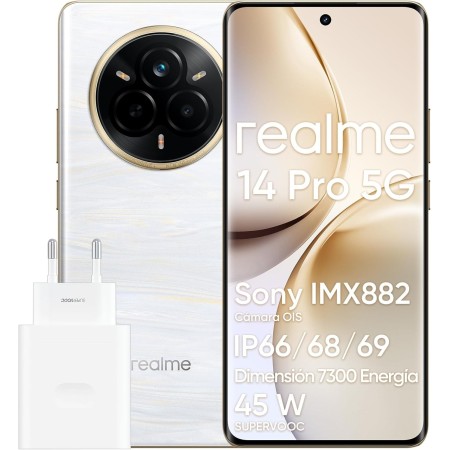 realme 14 Pro 5G Smartphone, 12+512GB, Teléfono Móvil, Diseño Que Cambia de Color con el Frío, IP69, Cámara Sony IMX882 OIS de