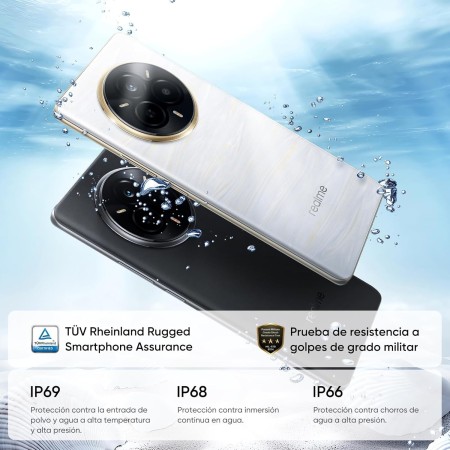 realme 12 Pro+ 5G Móvil Android 12 GB RAM 512 GB ROM, 6,7 Pulgadas Smartphone, 64 MP Cámara, Qualcomm Snapdragon 7S Gen 2 5G,