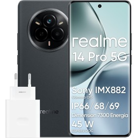 realme 14 Pro 5G Smartphone, 12 + 512GB, Teléfono móvil, Procesador Dimensity 7300 Energy 5G, IP69, Cámara Sony IMX882 OIS de 50
