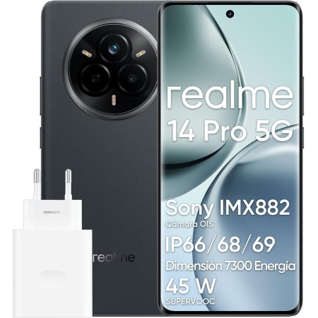 realme 14 Pro 5G Smartphone, 12 + 512GB, Teléfono móvil, Procesador Dimensity 7300 Energy 5G, IP69, Cámara Sony IMX882 OIS de 50