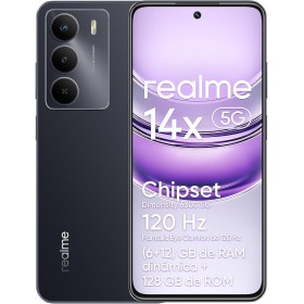 realme 14x 5G Smartphone (6+12)GB de RAM dinámica 128GB de ROM, pantalla Eye Comfort de 120Hz,cámara de 50MP, batería de
