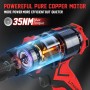 Vothen Taladro Atornillador Destornillador Electrico con 2 x 2000 mAh baterías de litio, 35 Nm Par Máx, LED Luz, Atornillador