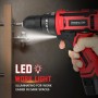 Vothen Taladro Atornillador Destornillador Electrico con 2 x 2000 mAh baterías de litio, 35 Nm Par Máx, LED Luz, Atornillador