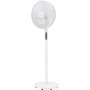 JATA JVVP3061 - Ventilador de Pie. Ventilador Oscilante. 50 W. 3 Aspas de 40 cm de diámetro. 3 Velocidades. Altura Ajustable