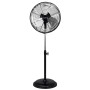 Bastilipo - Ventilador industrial de 45 cm, cabezal orientable, 120 W, 3 Velocidades, cromado, modelo Mediterráneo