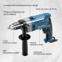 DongCheng - Taladro de percusión (710 W, 13 mm, taladro de percusión, 45,000 IPM, 3000 RPM con 15 coronas de perforación para