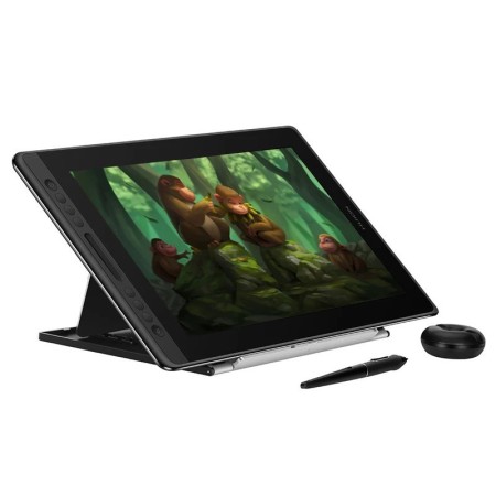 Huion-tableta gráfica Kamvas Pro 16 DE 15,6 pulgadas, Monitor con bolí
