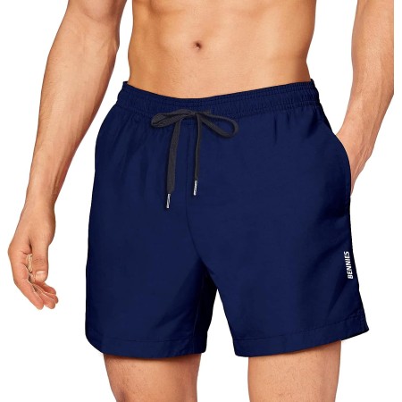 BENNIES Bañador Hombre Corto Shorts de Baño para Hombre Bañador Natacion Bañadores Hombre Traje de Baño Pantalones Corto
