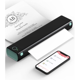 Phomemo M08F Impresora Térmica Portátil, Compatible con Papel Térmico A4, Impresoras de Viaje Móviles Inalámbricas para