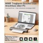 Phomemo M08F Impresora Térmica Portátil, Compatible con Papel Térmico A4, Impresoras de Viaje Móviles Inalámbricas para