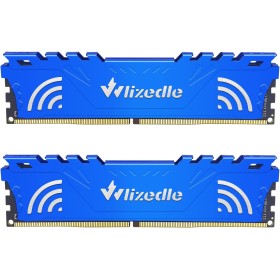 Wlizedle RAM 32GB Kit (2x16GB) DDR4 2666MHz CL19 UDIMM PC4-21300 288-Pin 1.2V Non-ECC Unbuffered 2Rx8 Dual Rank Upgrade