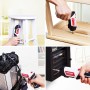 HYCHIKA Atornillador Eléctrico 6Nm, Destornillador Eléctrico (Máximo Par 6 N.m, 3.6V, 2.0Ah) LED Luz como Linterna, Cable USB,