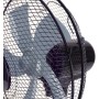 Jata JVVM3026 Ventilador de mesa con 3 velocidades. Oscilación automática y cabezal inclinable. 53 cm de altura. Rejilla de