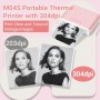 Phomemo M04S 110mm Mini Impresora térmica Portátil - Impresora térmica Bluetooth, admite Ancho de impresión de 53/80/110 mm,