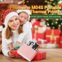 Phomemo M04S 110mm Mini Impresora térmica Portátil - Impresora térmica Bluetooth, admite Ancho de impresión de 53/80/110 mm,
