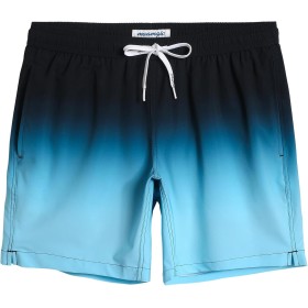 MaaMgic 7" Bañador Elastico Hombre de Natación Estiramiento de 4 vías Secado Rápido Interior de Malla Traje de Baño Deportivos