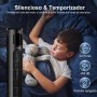 Aigostar Ventilador de Torre Inteligente con Mando a Distancia, Silencioso, 102 cm, WiFi+Bluetooth, Pantalla LED, 3 Velocidades,