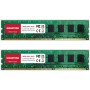 Gigastone Memoria RAM Escritorio 16GB (2x8GB) DDR3-1600MHz PC3-12800 CL11 1.5V UDIMM 240 Pin sin búfer sin ECC para PC