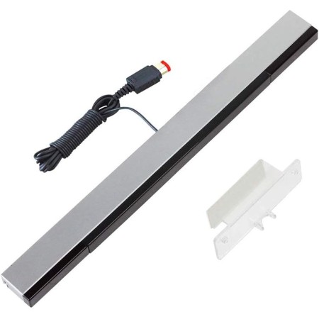 YiYunTE Sensor Bar para Wii Barra de Sensores con Cable para Juegos Barra Sensora de Movimiento Rayos Infrarrojos con Puerto USB