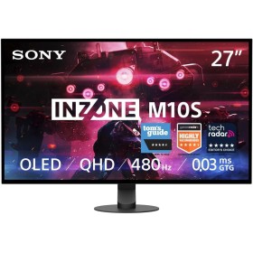 Sony INZONE M10S Monitor Gaming 27": 1440p, 480Hz, 0,03ms GTG, DCI-P3 98,5%, G-Sync, Adaptive Sync, VRR, Modelo desarrollado con