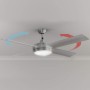 Cecotec Ventilador de Techo con Luz EnergySilence Aero 4250 Fresh. 55 W, Diámetro 42” con 4 Aspas Reversibles, Luz LED, Mando a
