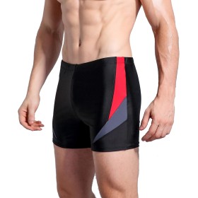 WHCREAT Bañador de Natación para Hombre Pantalones Cortos Protección UV Resistente al Cloro