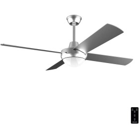 Cecotec Ventilador de Techo con Mando a Distancia, Temporizador y Luz LED EnergySilence Aero 570. 60 W, 132 cm de Diámetro, 4