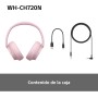 Sony WH-CH720N Auriculares Inalámbricos Bluetooth Noise Cancelling de Diadema, Sonido de , modo Sonido Ambiente, Diseño Ligero,