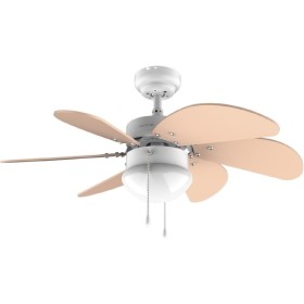 Cecotec Ventilador de techo EnergySilence 3600 Vision Orange. 50 W, Diámetro 92 cm, Lámpara, 3 Velocidades, 6 Aspas reversibles,