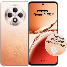 OPPO Reno12FS 5G - Smartphone Libre con IA, 24GB (12GB+12GB) 512GB, Pantalla 2.5D AMOLED 6.7", Cámara 50+8+32 MP, Android, IP64,