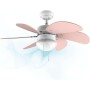 Cecotec Ventilador de techo EnergySilence 3600 Vision SunLight. 50 W, Diámetro 92 cm, Lámpara, 3 Velocidades, 6 Aspas